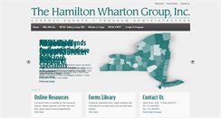Desktop Screenshot of hamiltonwharton.com
